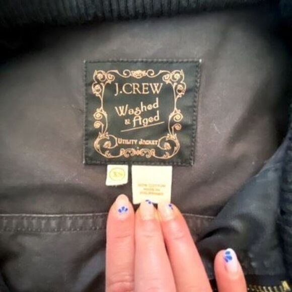 J. Crew vintage Destroyed Utility Jacket, XS - Picture 4 of 14